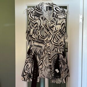 Ladies size XL shirt and belt.  New